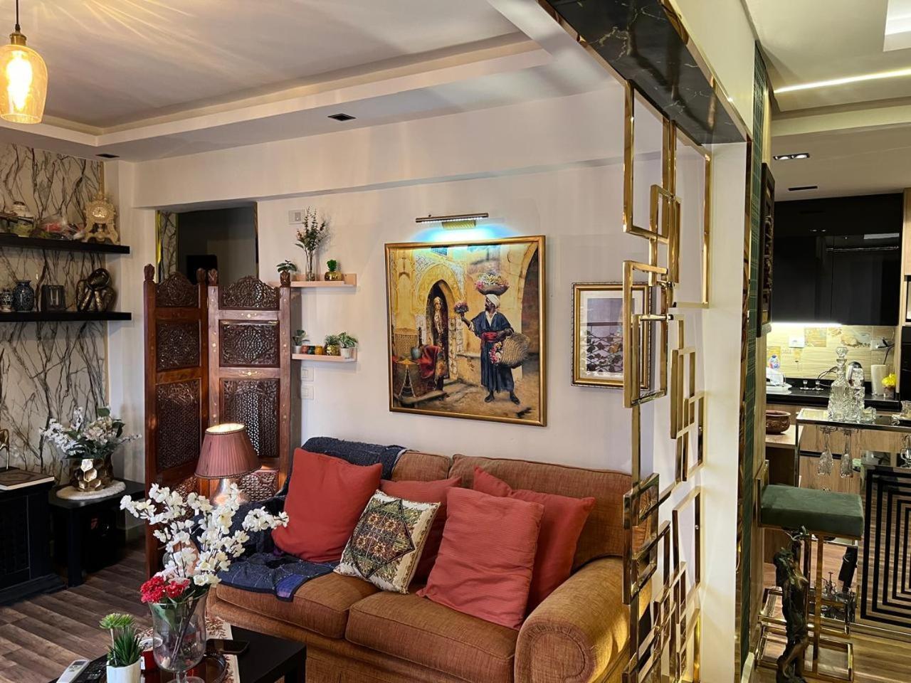 شقه مفروشه فاخره بالقاهره الجديده Appartement New Cairo Buitenkant foto