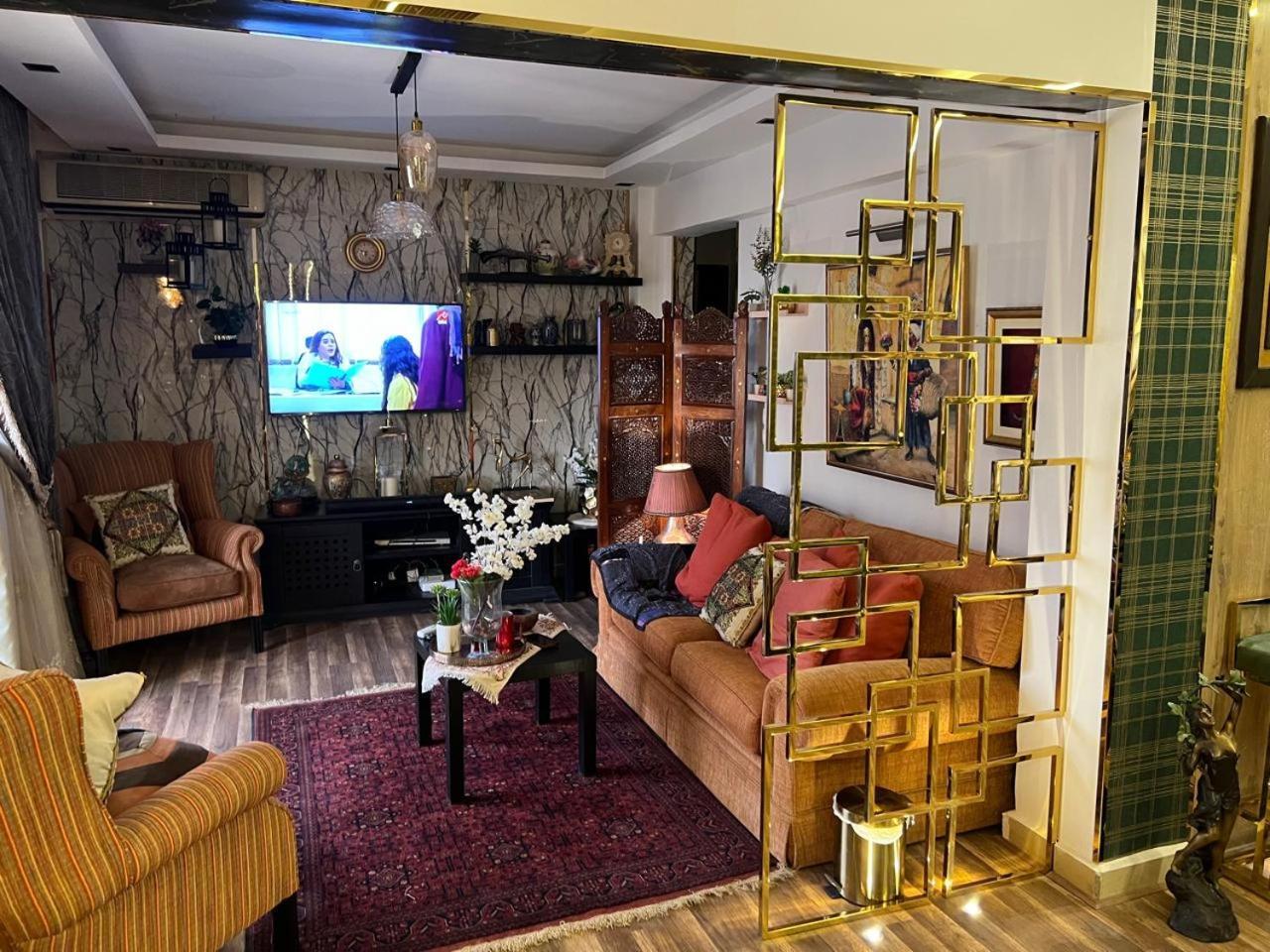 شقه مفروشه فاخره بالقاهره الجديده Appartement New Cairo Buitenkant foto