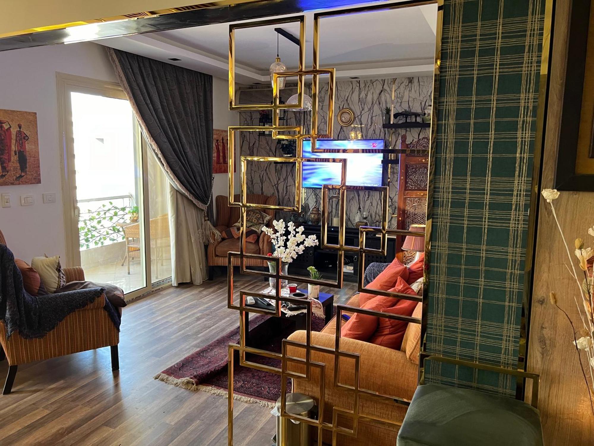 شقه مفروشه فاخره بالقاهره الجديده Appartement New Cairo Buitenkant foto